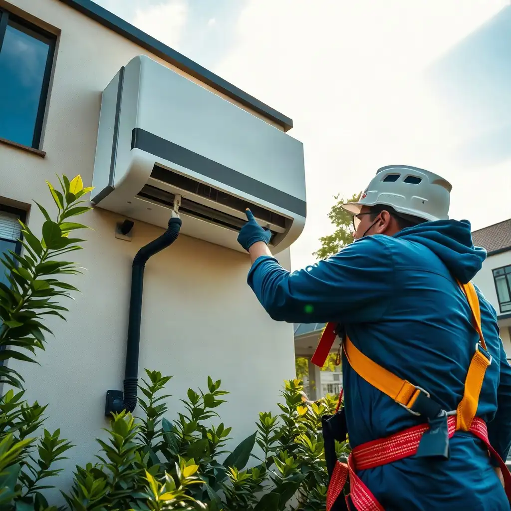 Air conditioner installation service in Seri Kembangan