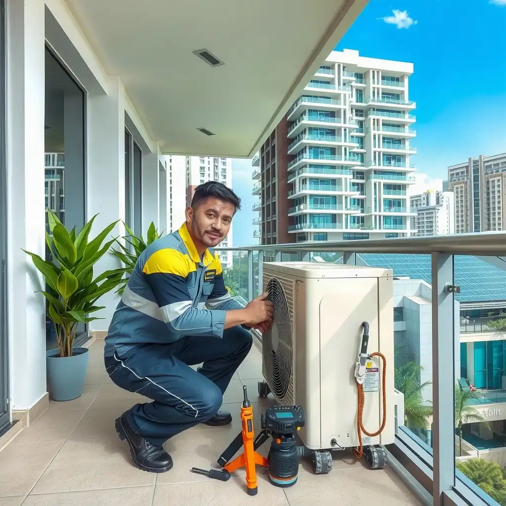 Aircon repair for cooling problems in Cyberjaya